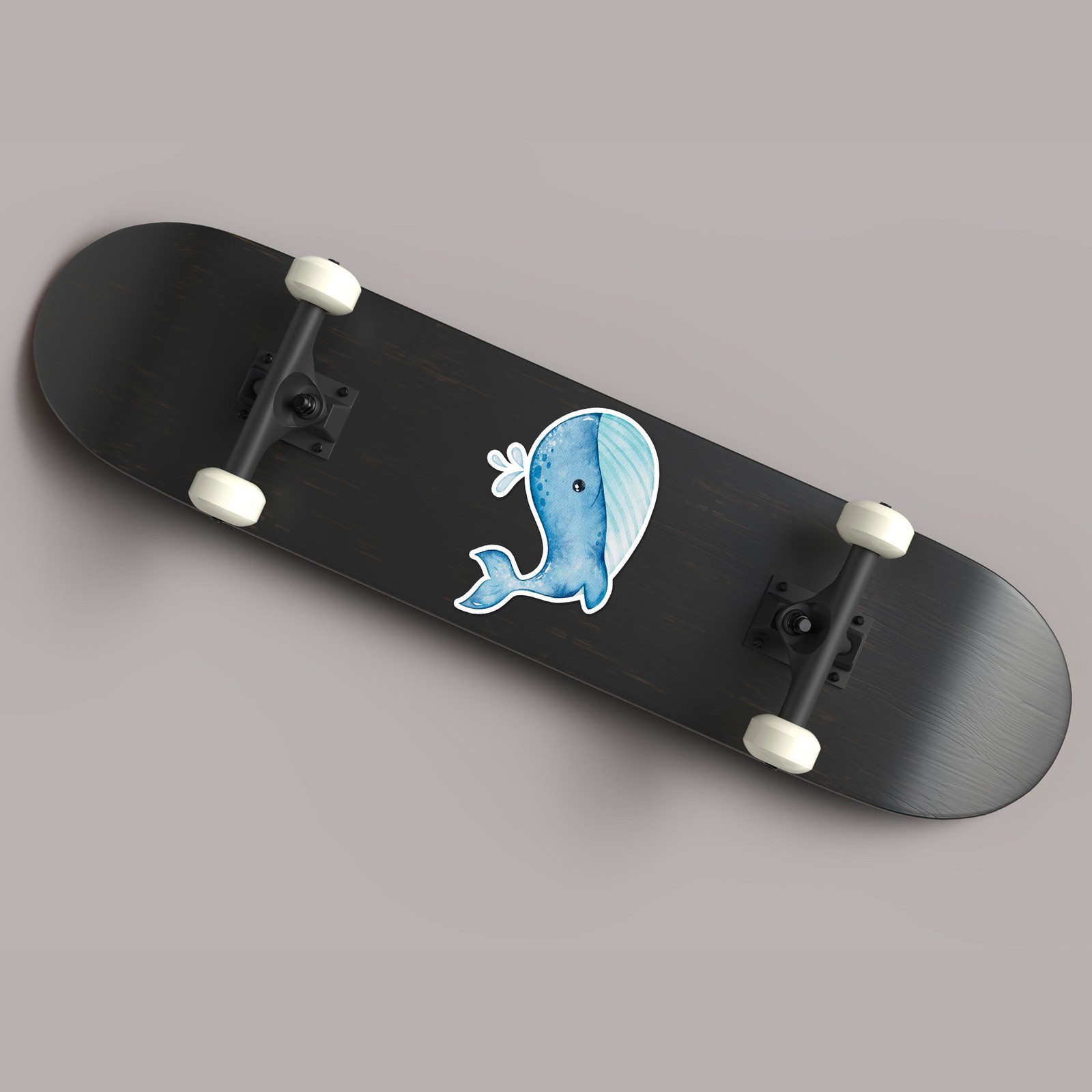 Cute Blue Whale – Vinyl Decal Sticker – Car Window Laptop – ebn9979