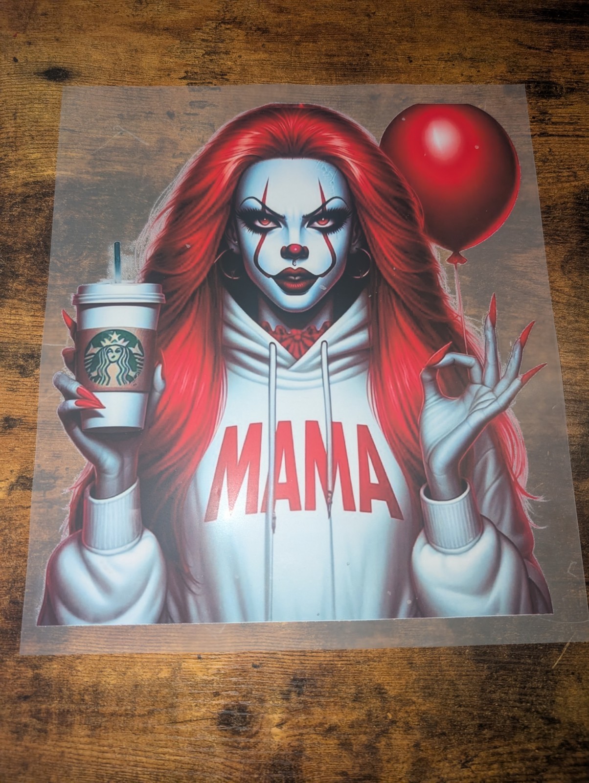 Halloween Horror Self-Adhesive Vinyl Decal Lot Beetlejuice Pennywise Chucky