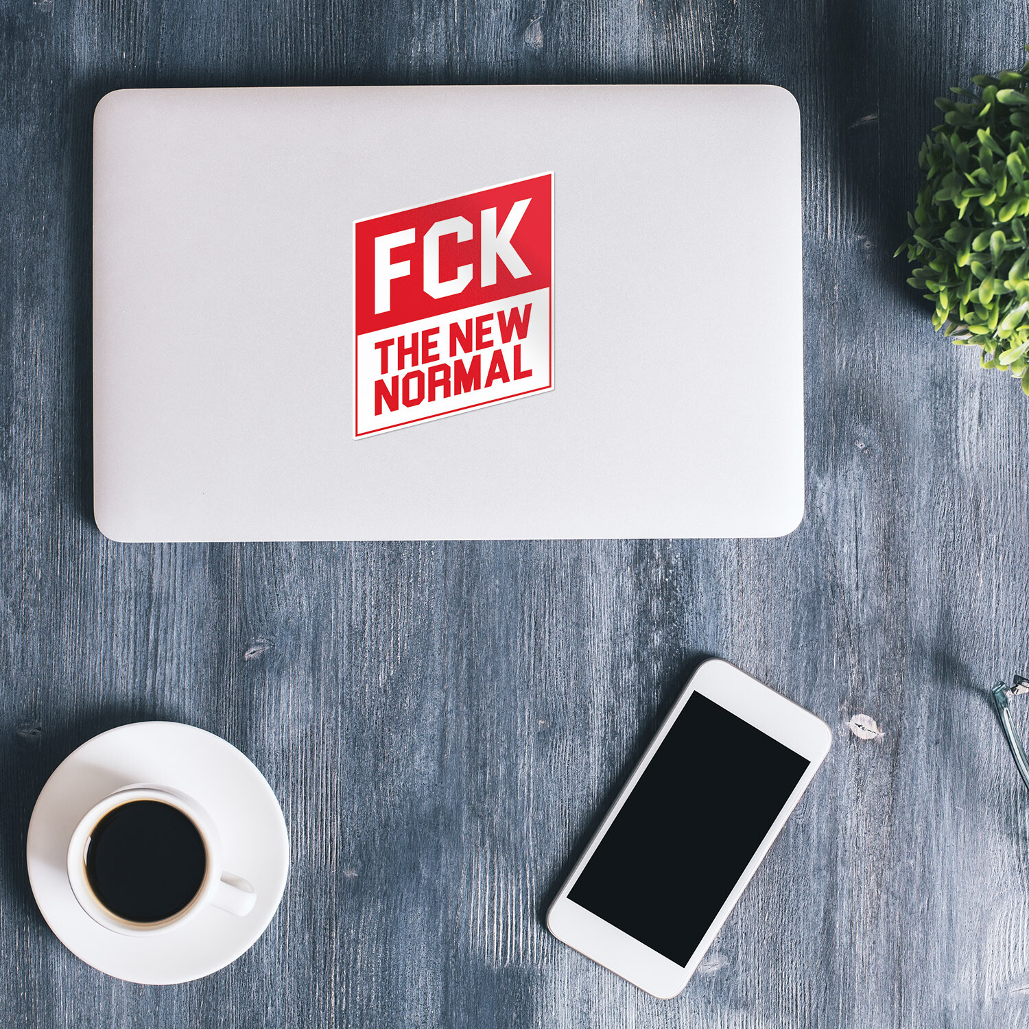 FCK The New Normal Car Bumper Vinyl Sticker Decal "SIZES"