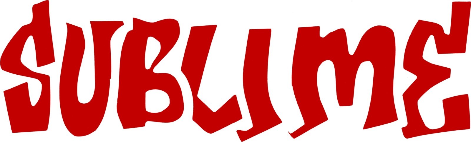 Vinyl Sticker – Red Sublime Ska Punk Reggae Rock Music Band RUB-ON Decal #17163