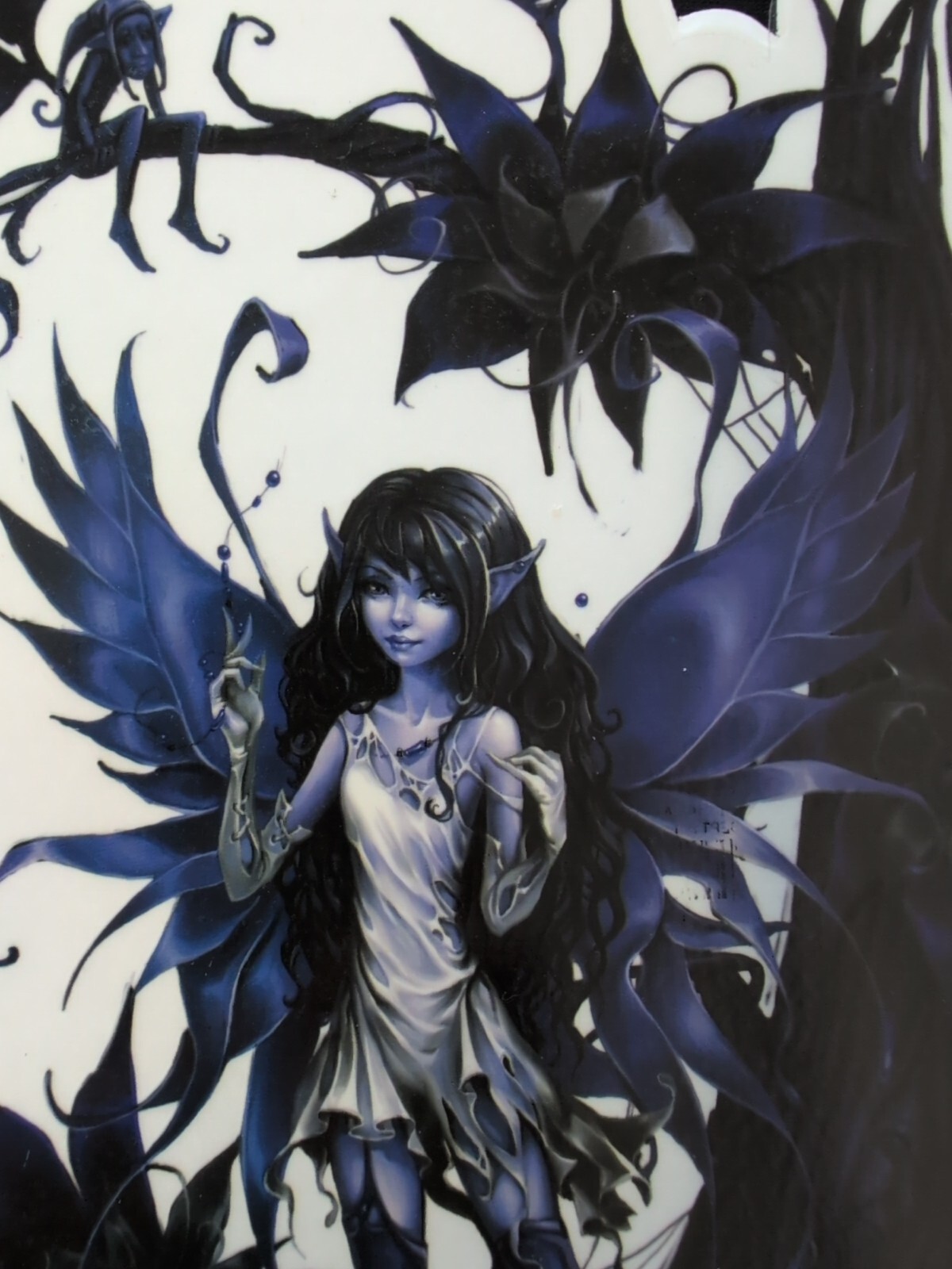 Purple Butterfly Fairy Extra Large Bumper Sticker Vinyl Decal 10”x 8”