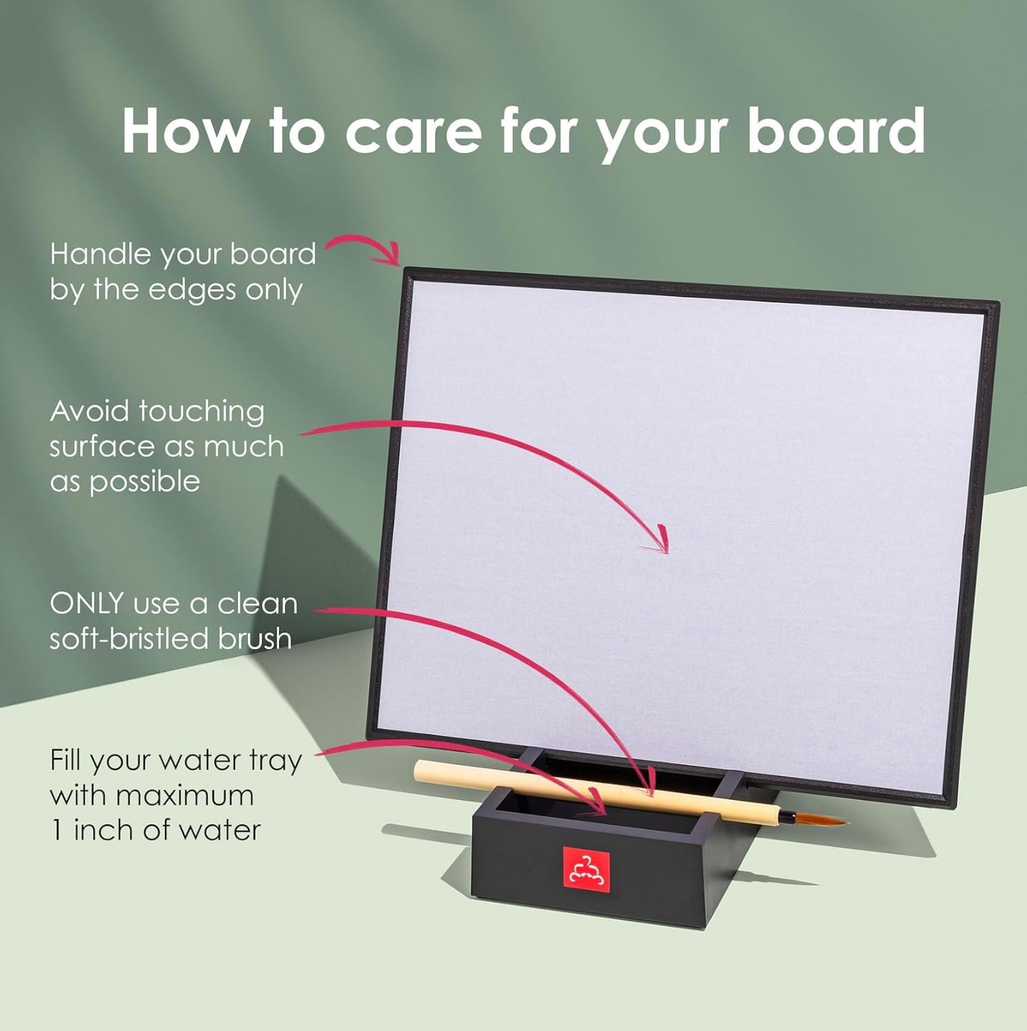 Buddha Board Original Water Painting Art Board Set Mindfulness Creative Zen