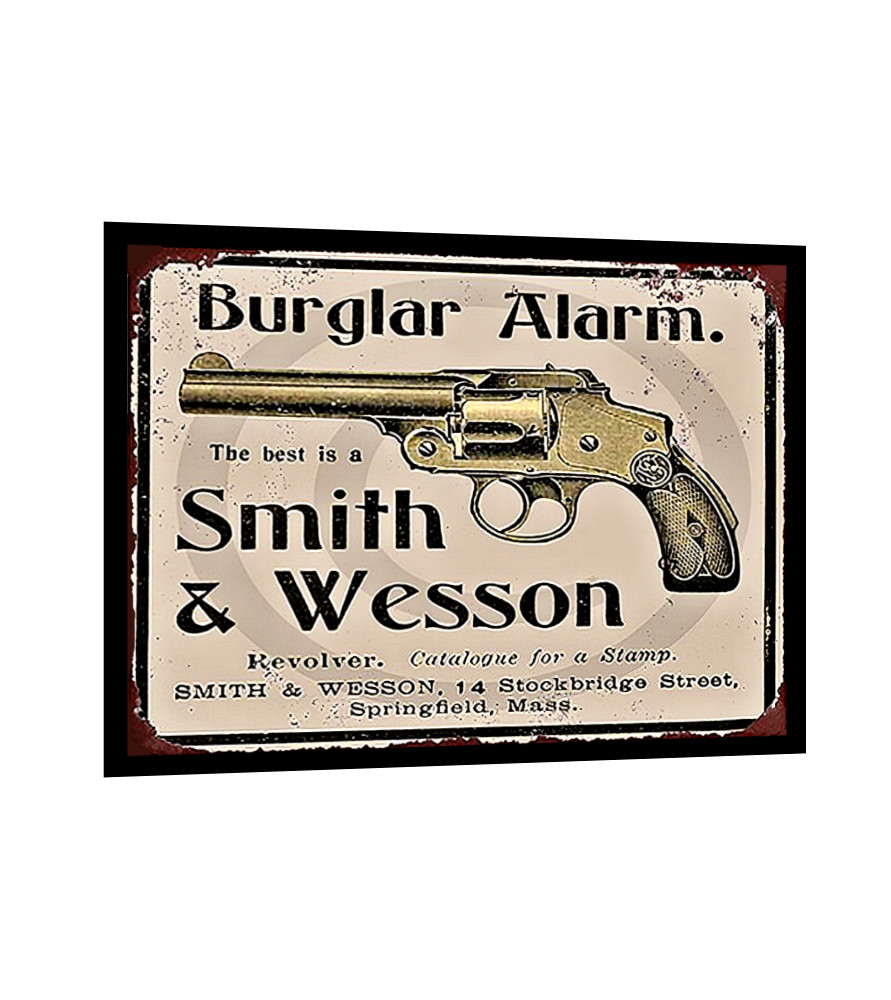 Smith & Wesson Guns Firearms Big Game Ammunition Sign Sticker 4 SIZES