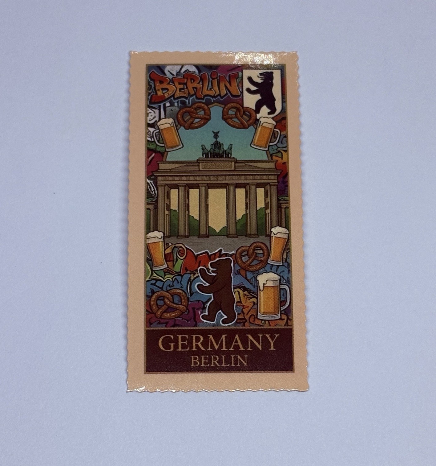 Brandenburg Gate Sticker Germany Travel Art Decal Vinyl Country Souvenir Tc9