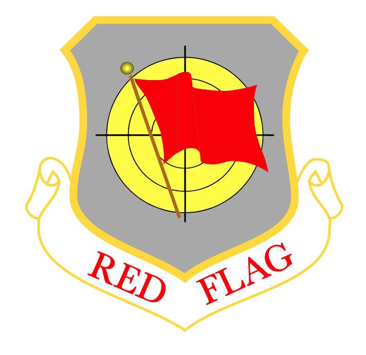 Air Force Red Flag Sticker Decal M917