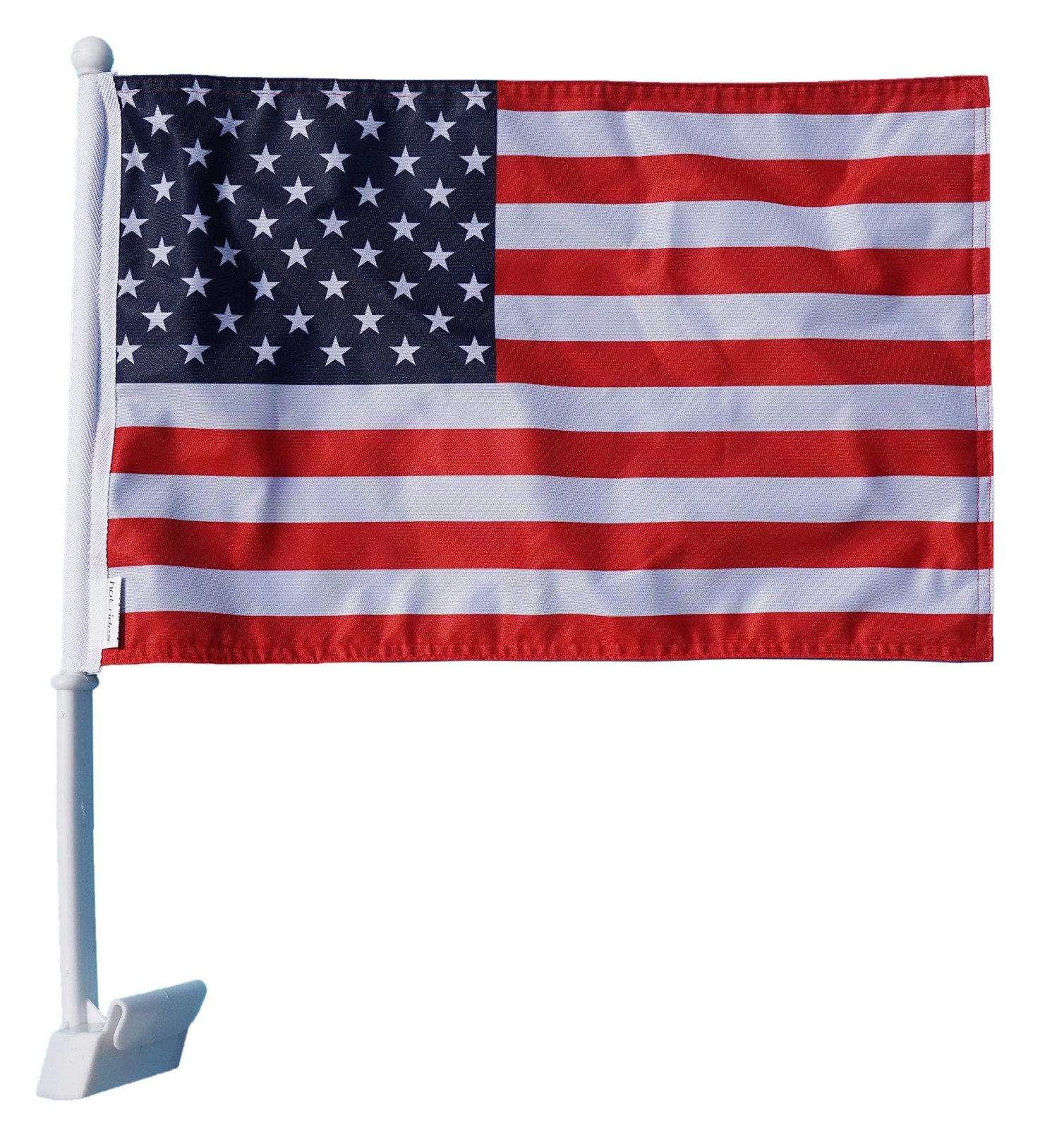 Premium Durable Double Sided Three Layers Heavy Duty Sleeve Car Flag 12“ x18”…
