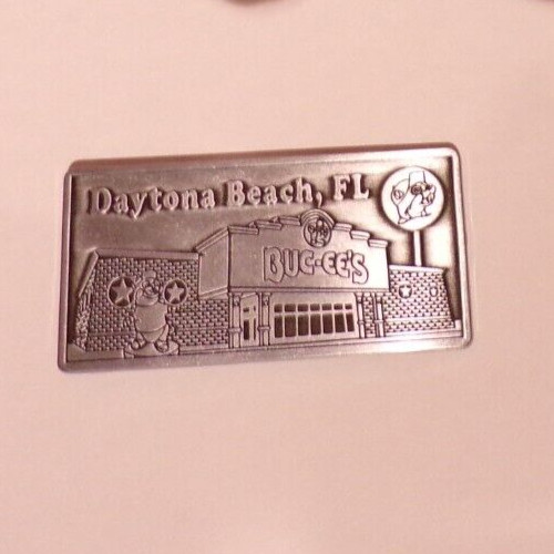 Buc-ee's Beaver Pewter Magnet DAYTONA BEACH Florida Store
