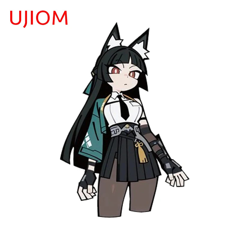 UJIOM Hoshimi Miyabi Wall Sticker Enchanting Interesting Customizable Decal