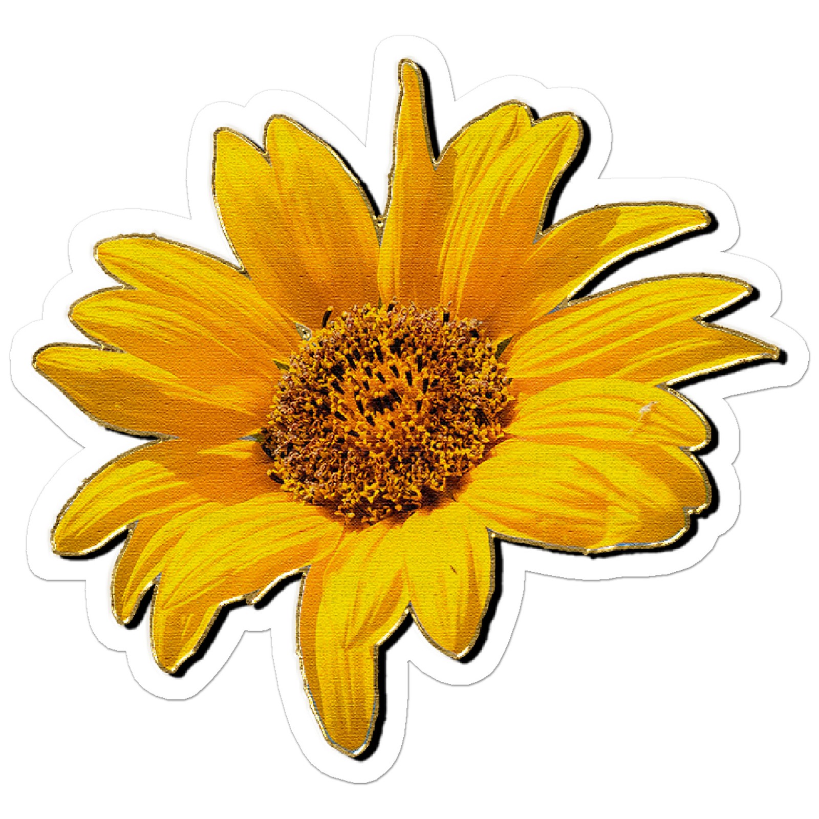 Vintage Sunflower – Vinyl Decal Sticker – Car Window Laptop – ebn8847