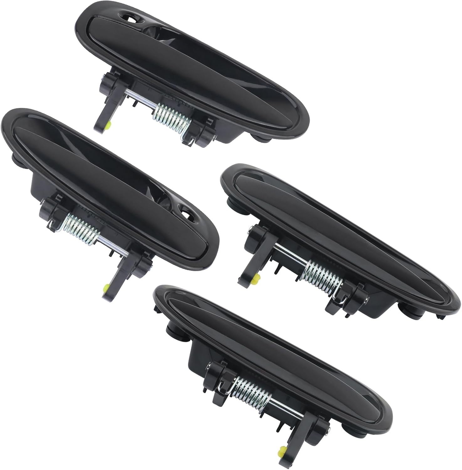 Exterior Door Handle Front Rear Left Right 4PCS for 1996-2000 Honda Civi