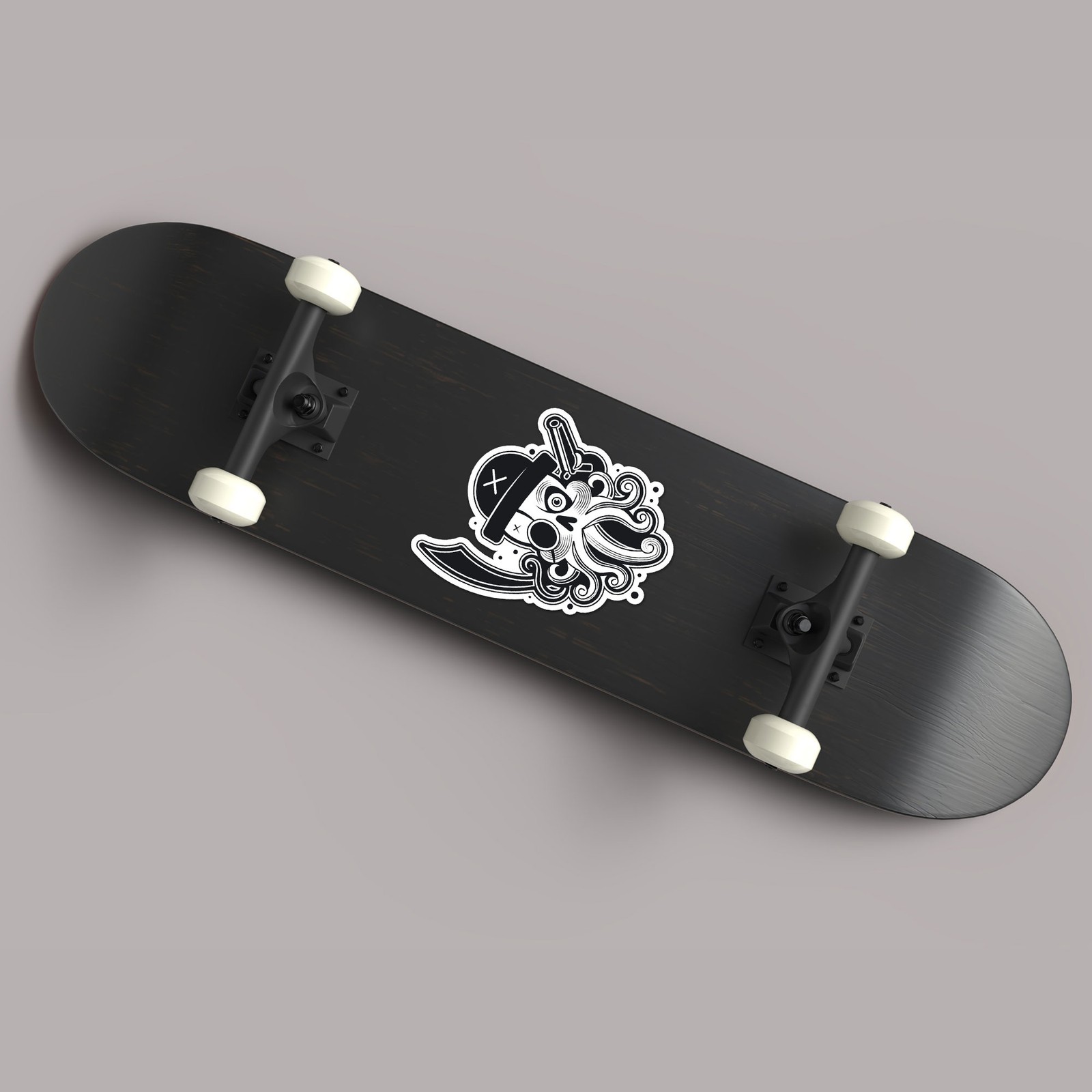 Pirate Octopus Sword – Vinyl Decal Sticker – Car Window Laptop – ebn12034