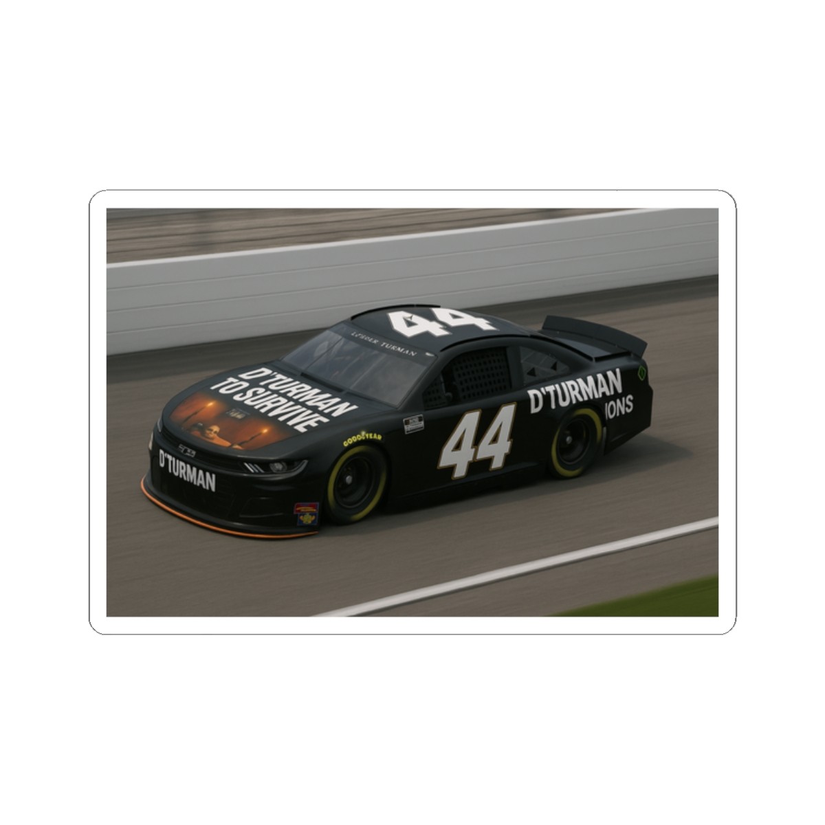 True Crime Survivor NASCAR Kiss-Cut Stickers
