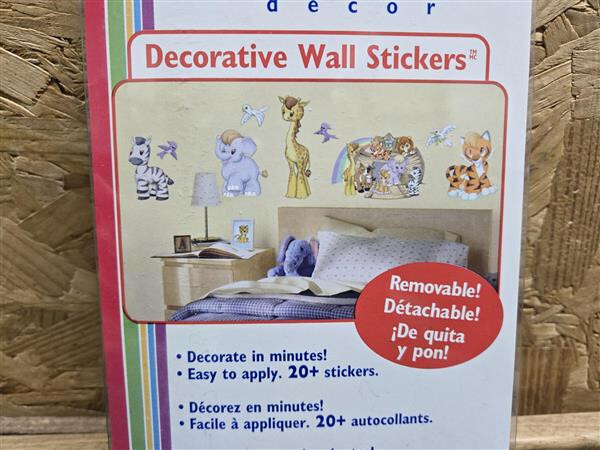 Safari Animals Wall Stickers Decals Nursury Decor Kids Bedroom Children's