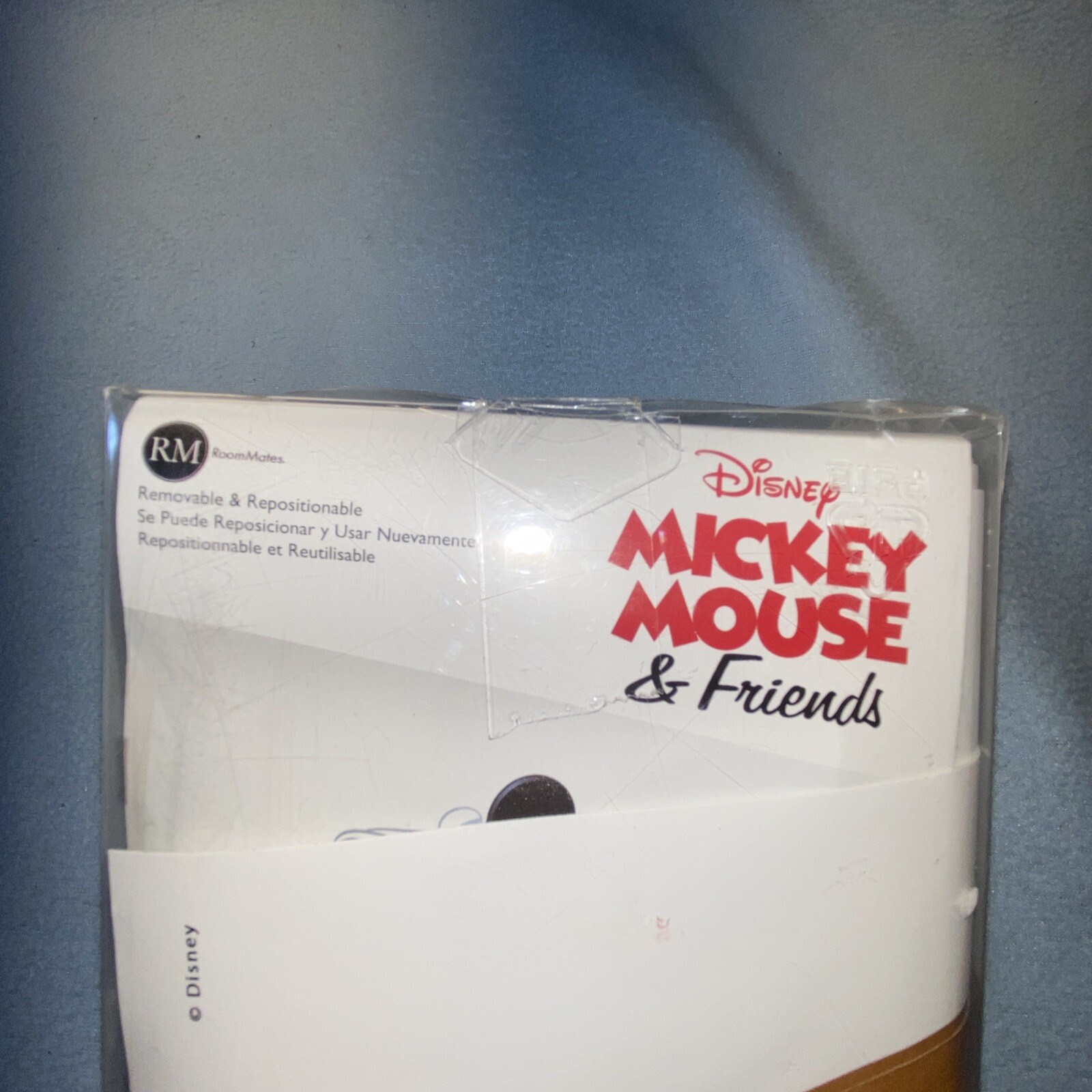 Room Mates Mickey Mouse And Friends Peel And Stick Giant Mickey Wall Decal New