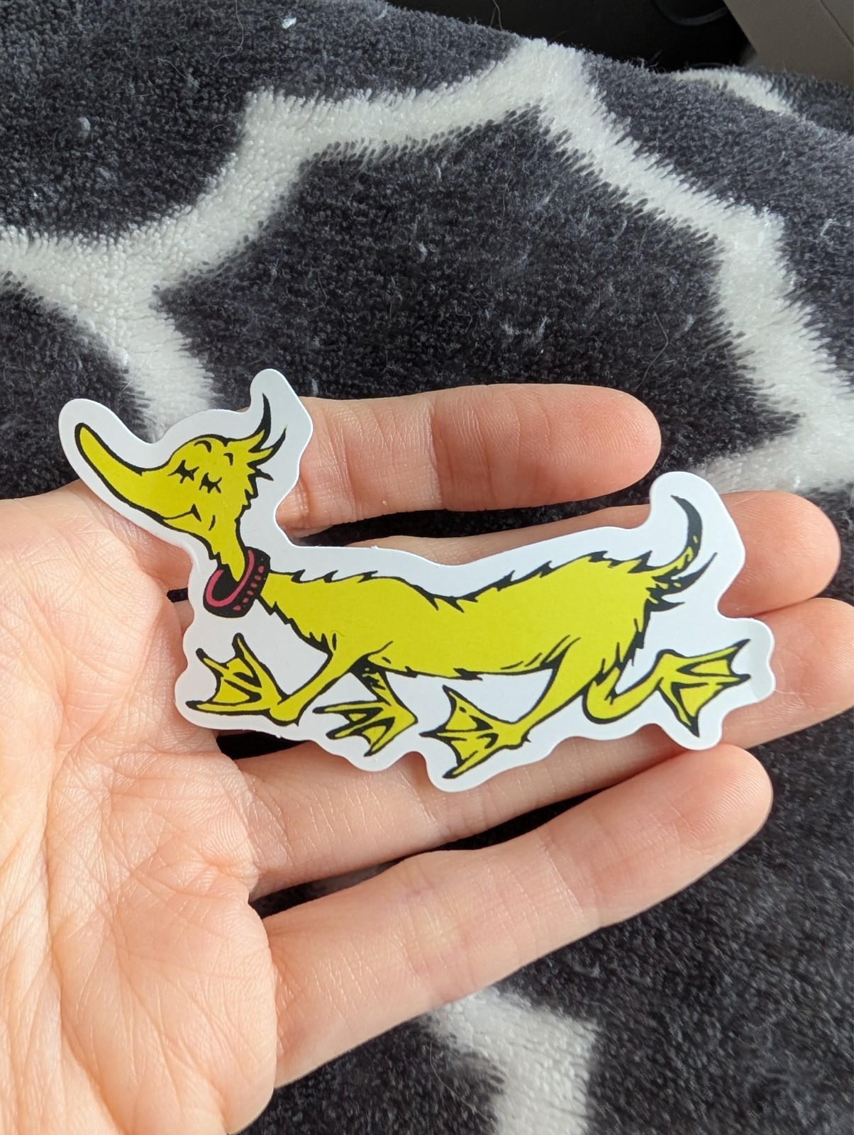 Dr Seuss Sticker | Whimsical Cartoon Vinyl Decal Fan Art