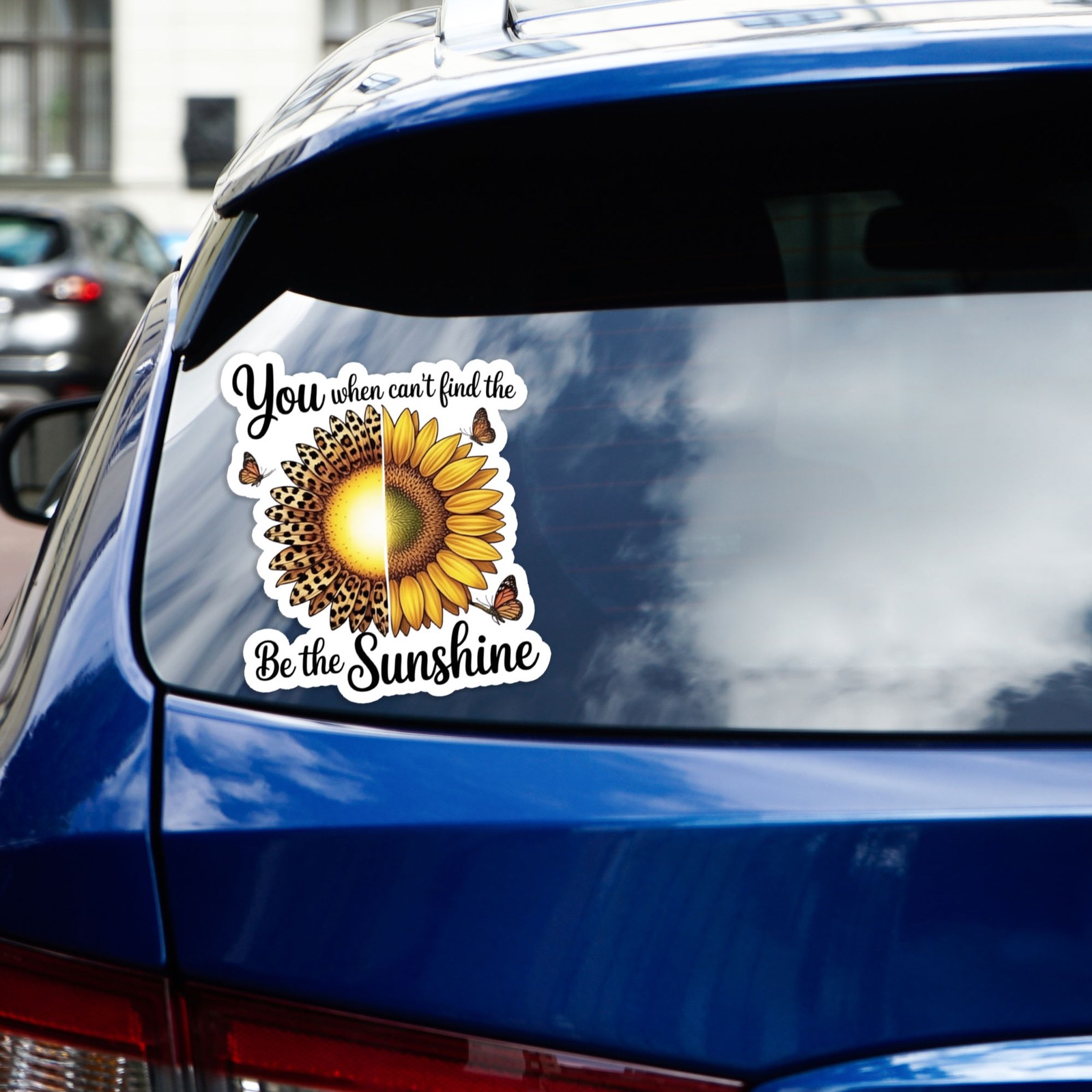 When You Can't Find the Flowers – Vinyl Decal Sticker – #1783