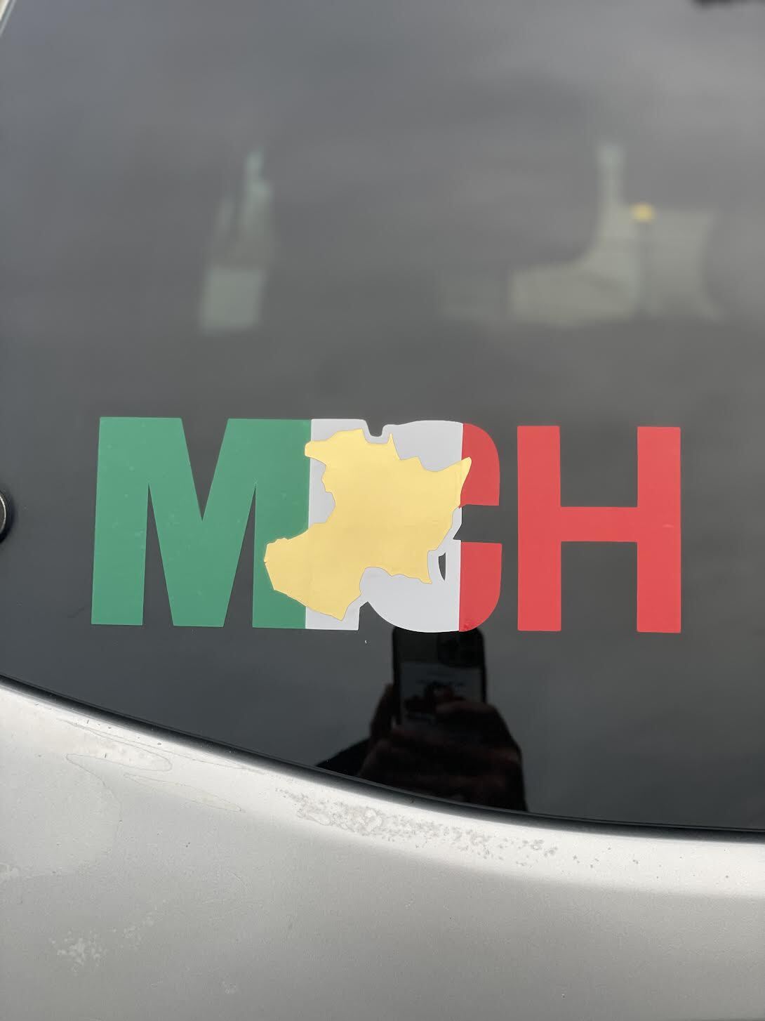 Mexico Tri-color Decal Vinyl Sticker DIY Car Bumper Window