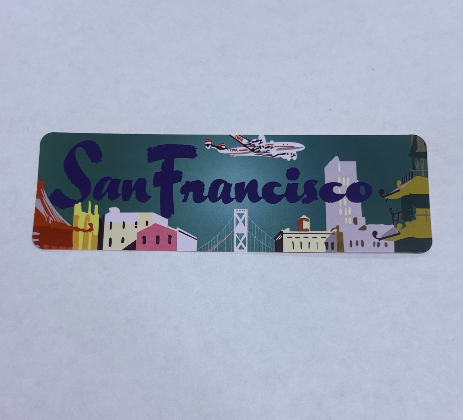 San Francisco City Sticker Decal Vinyl USA Travel Souvenirs 5.25” Journal P2