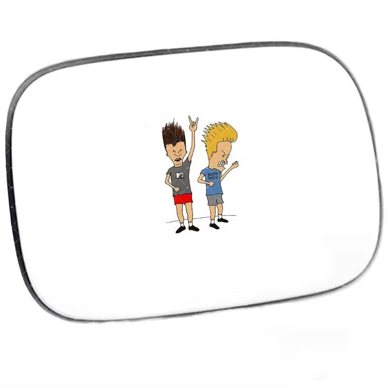 Beavis and Butthead Vinyl Sticker Decal, Self-AdhesiveSingle Use, Matte Finish,