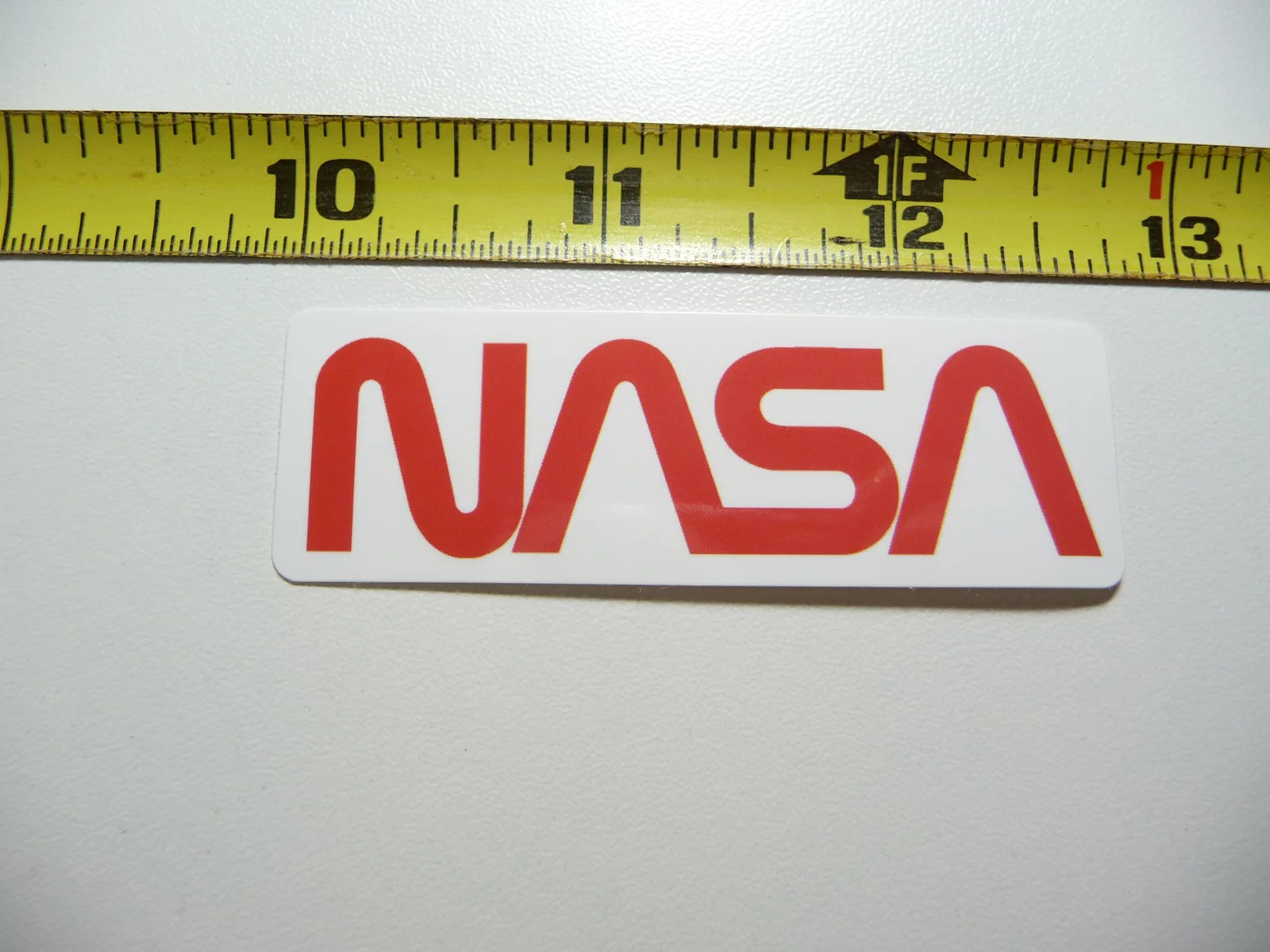 ASTRONAUT LETTERS LOGO SMALL STICKER DECAL EXPLORATION OUTER GALAXY UNIVERSE