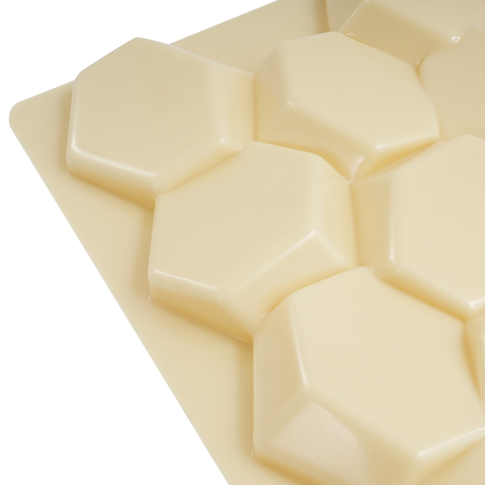 Beige 21.3" x 21.3" 3D Honeycomb Tile Brick Wall Sticker Waterproof Wall Panels