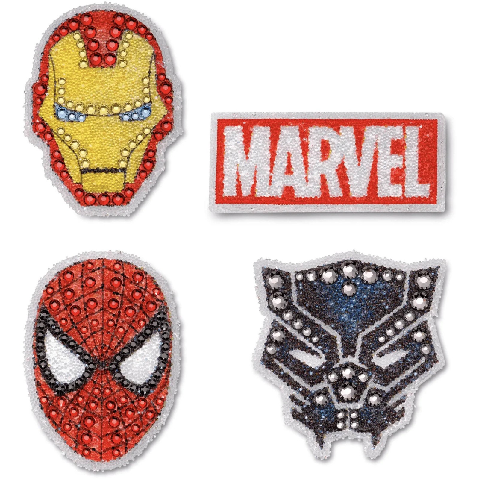 Swarovski Women's Removeable Stickers Awe-Inspiring Characters, 4 Pack 5650572