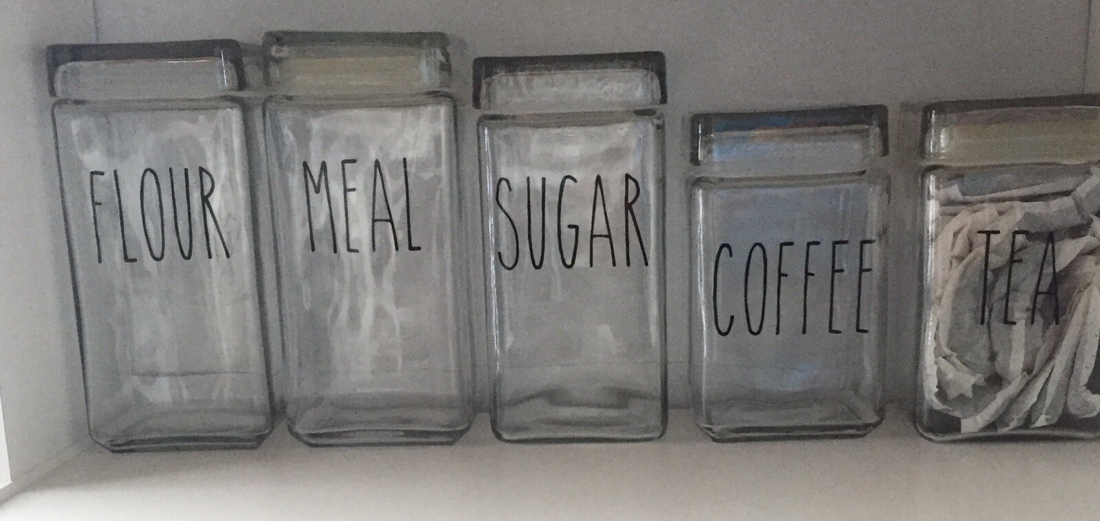 vinyl decals for jars, signs. bowls cups ect. you choose color and size.