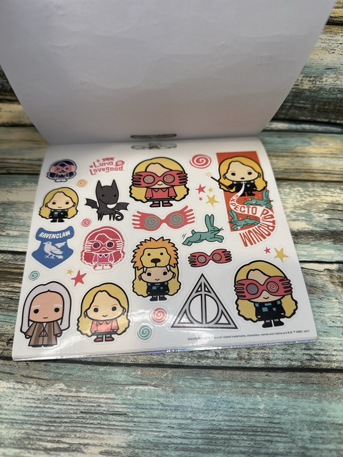 NEW Harry Potter ⚯ ͛ Sticker Book Over 400 Official Stickers 16 Pages