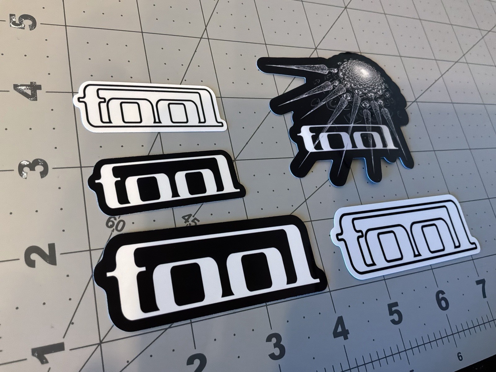 Tool Stickers Heavy Metal 5 Sticker Lot 3
