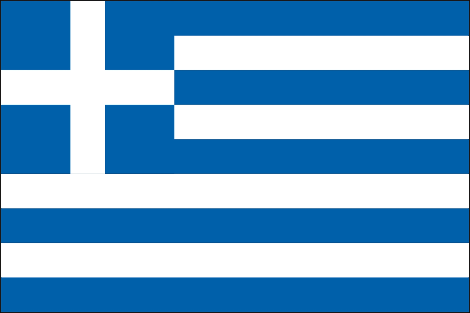 Greece Flag Vinyl Decal / Sticker ** 5 Sizes **