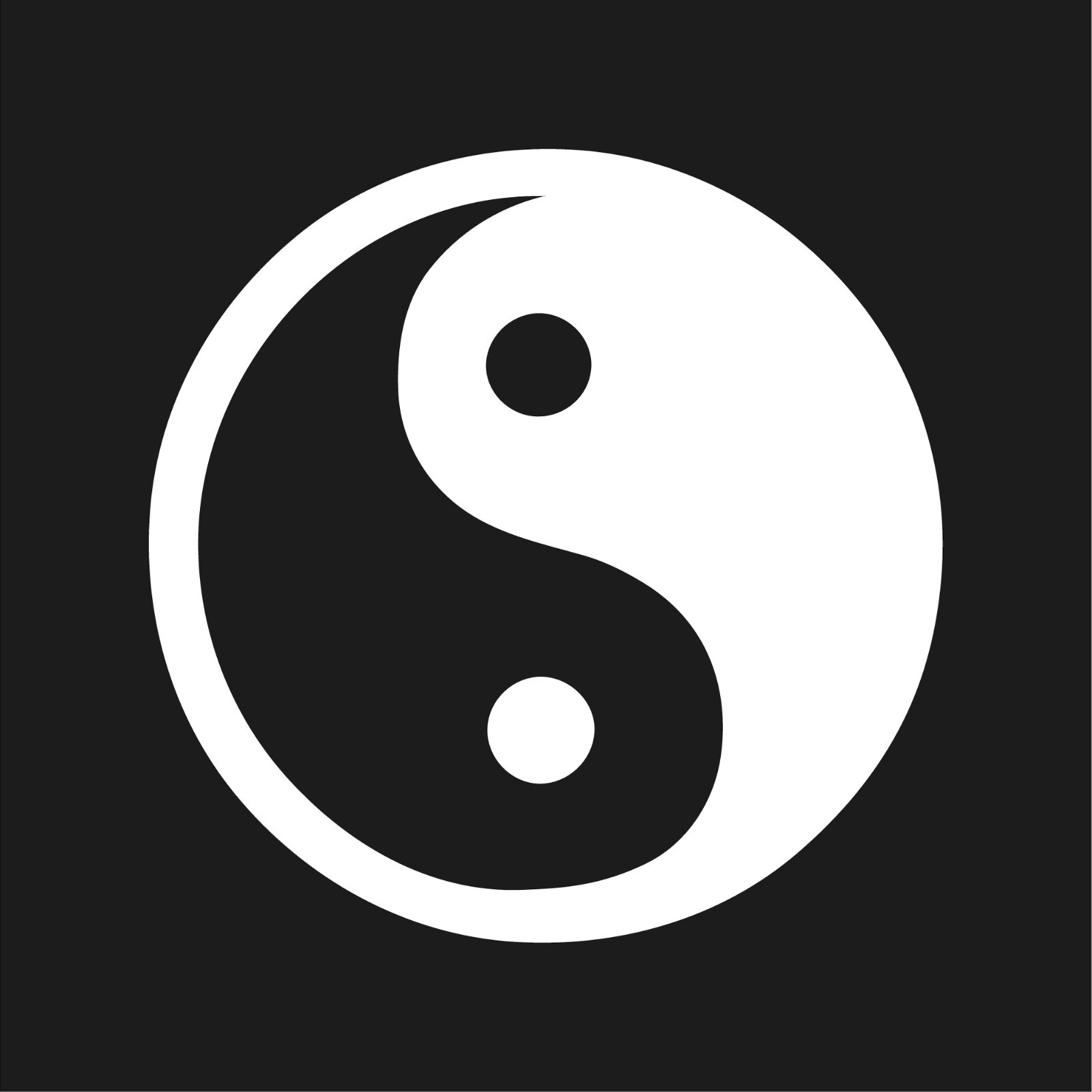 Yin Yang Decal Sticker Tao Buddha Spiritual Yinyang decal