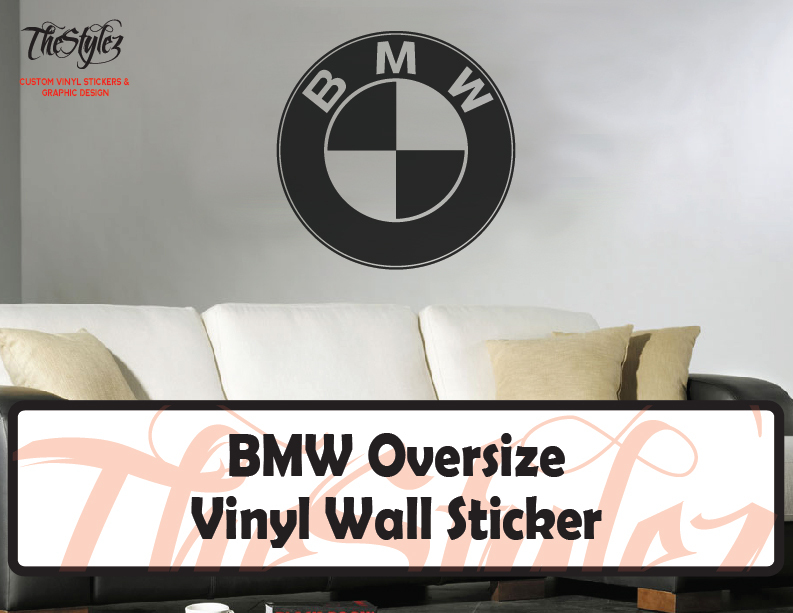 BMW Car Vinyl Wall Sticker
