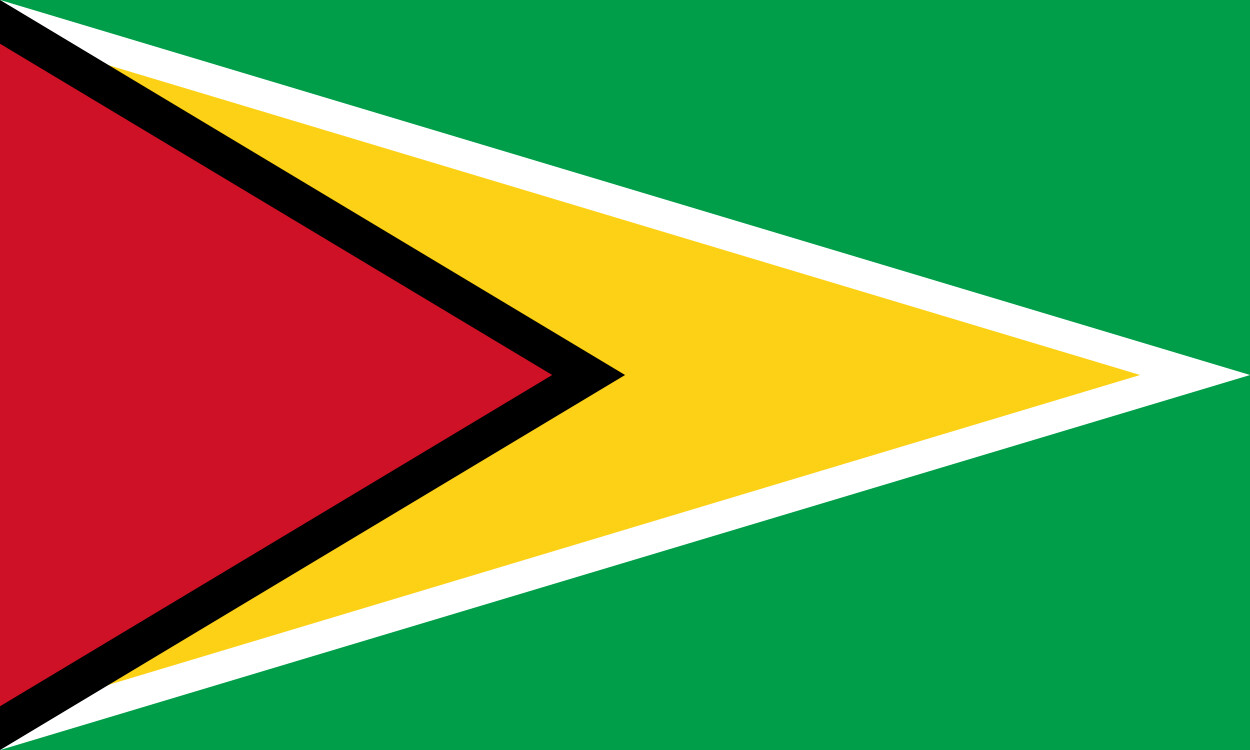 Guyana Country Flag Vinyl Decal Sticker Car Truck Bumper Laptop Tumbler Mug