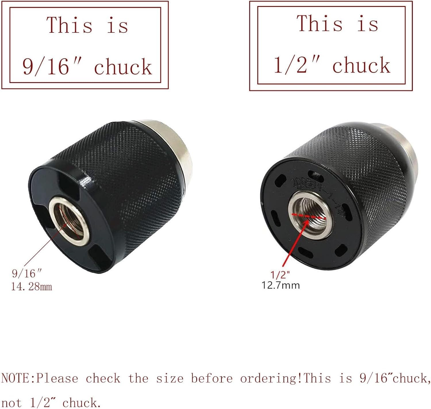 42-66-1006 42-66-2706 Replacement Chuck for Milwaukee M18 42-66-2707 2704-20 270