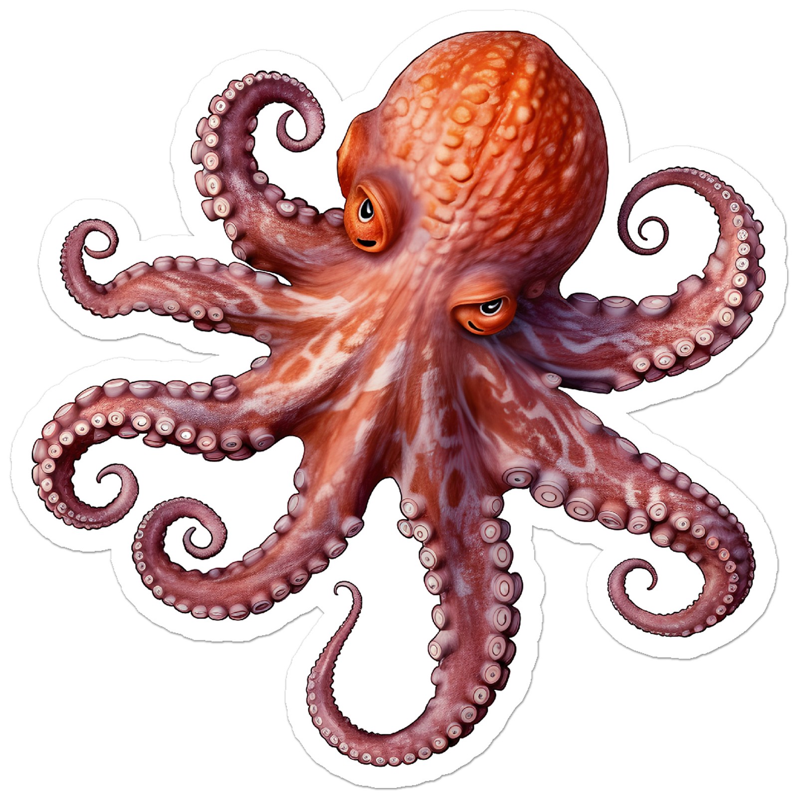 Octopus – Vinyl Decal Sticker – Car Window Laptop – ebn9890
