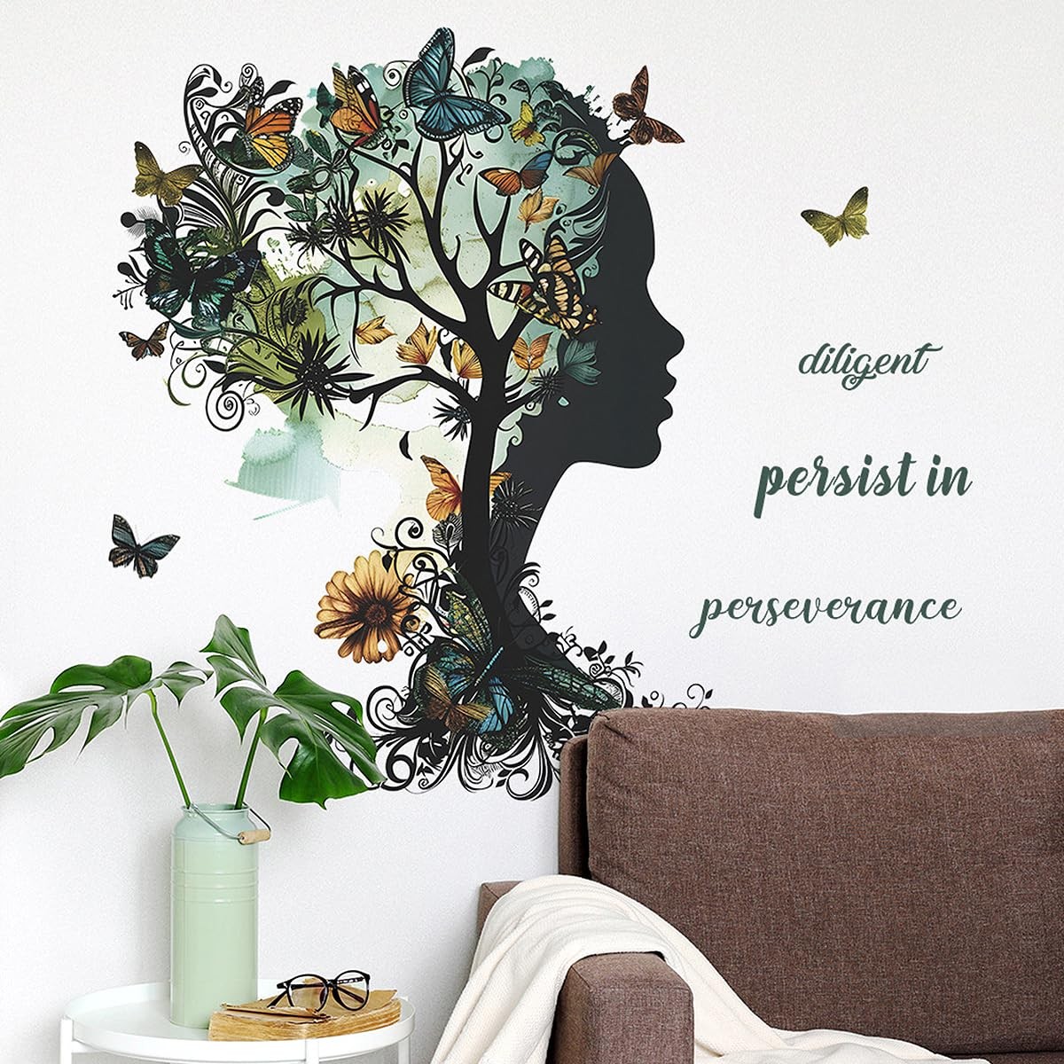 Removable Inspirational Wall Decals Peel and Stick Wall Stickers Art Positive…