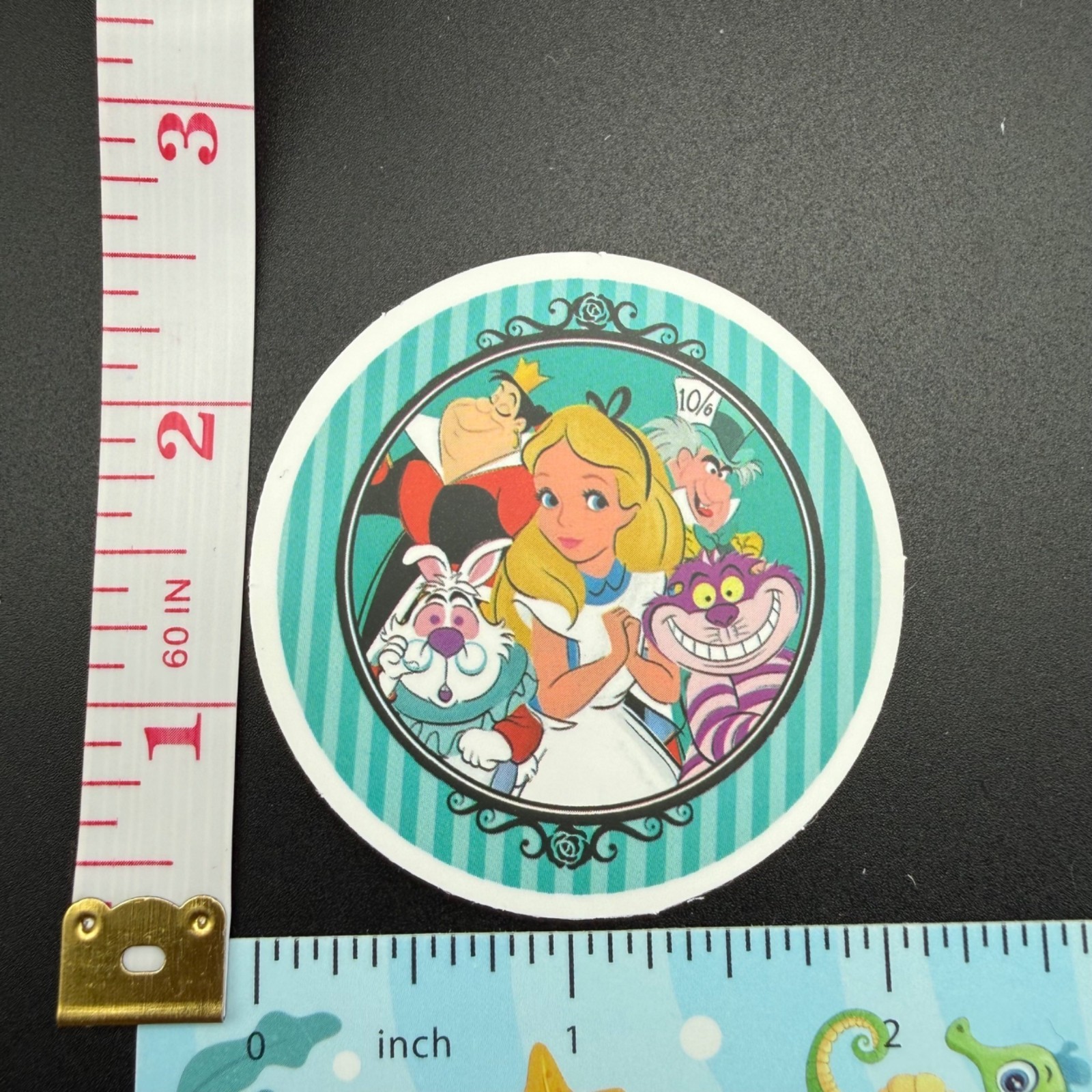4 Stickers Disney Alice in Wonderland Vinyl Decal Laptop Phone Bottle Scrapbook
