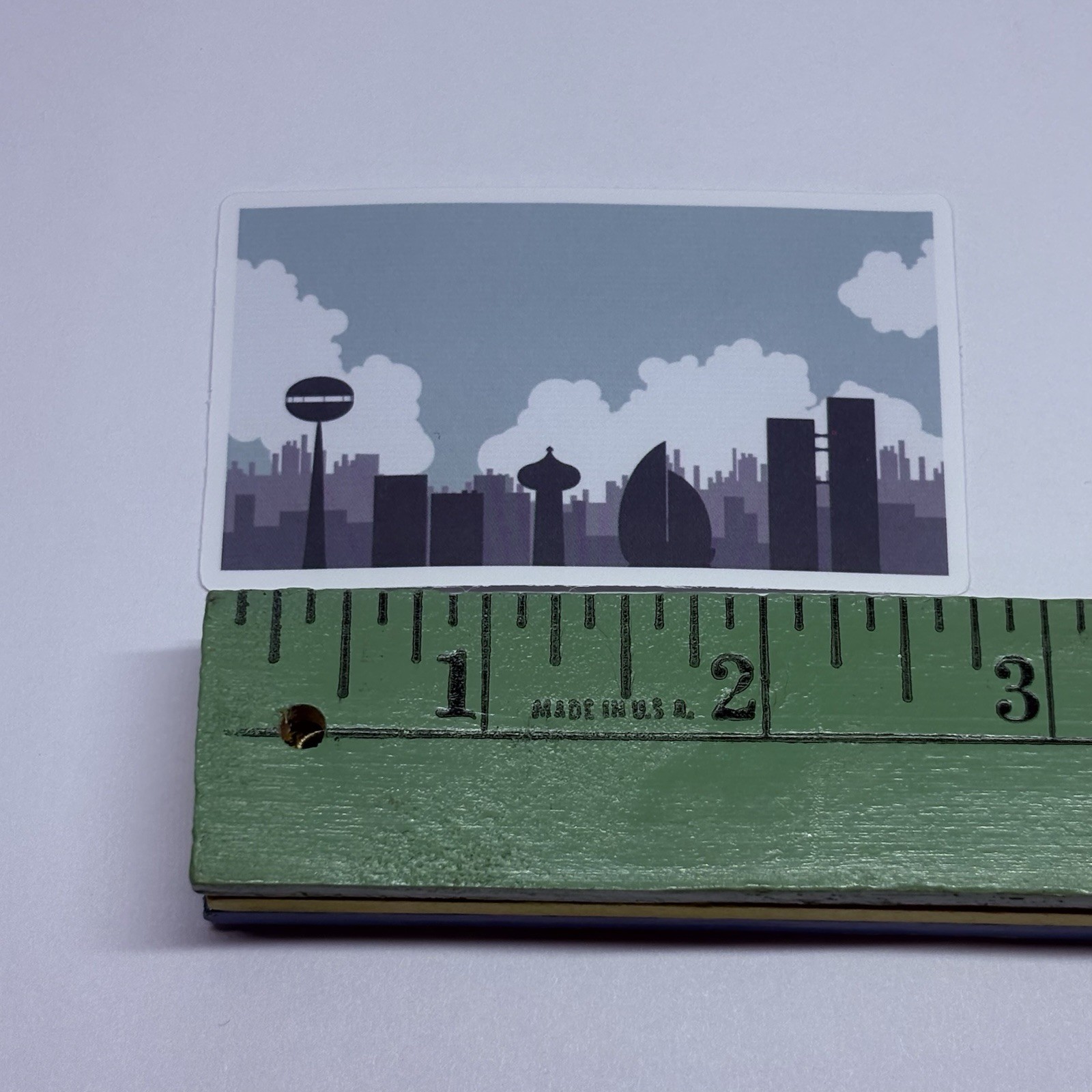 Seattle City Skyline Sticker Travel Art Decal Vinyl Country Souvenir Matte Tc6
