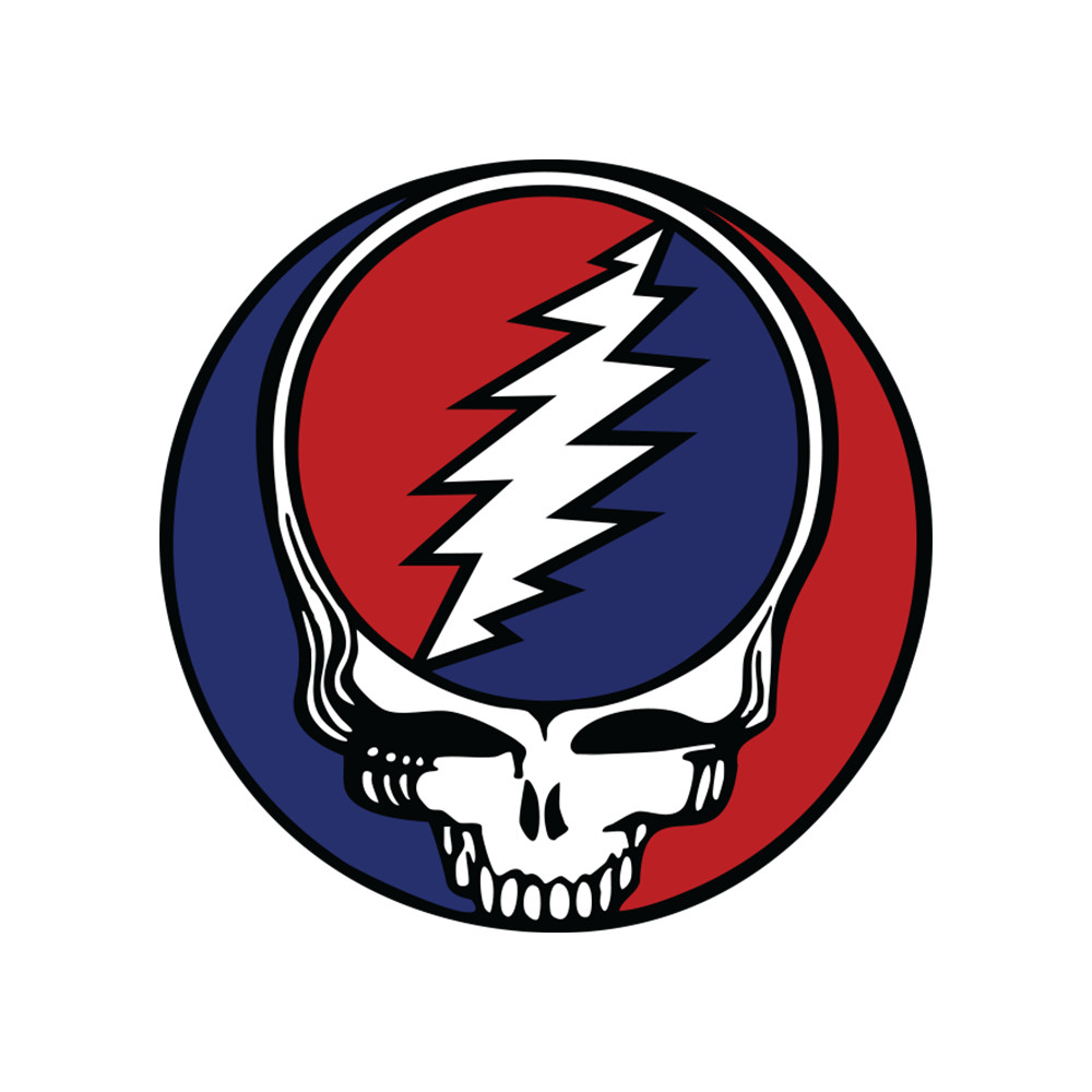 Grateful Dead Sticker Steal Your Face Vinyl Decal Rock Band Stealie Laptop Car