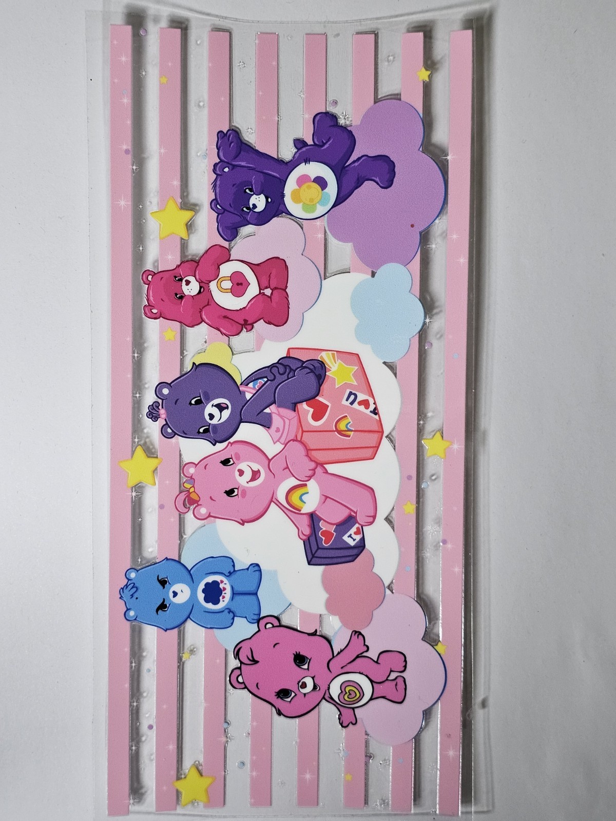 Care Bears UV DTF Transfer Sticker Wrap Tumbler UVDTF BUY 10+ GET COMBINED SHIP