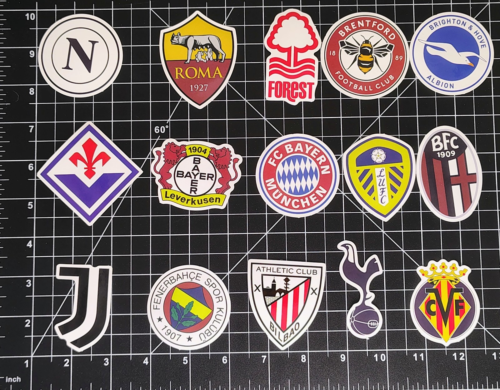 50 Pcs World Soccer Team Sticker Lot Vinyl Football Club Sports Decals FREE SHIP