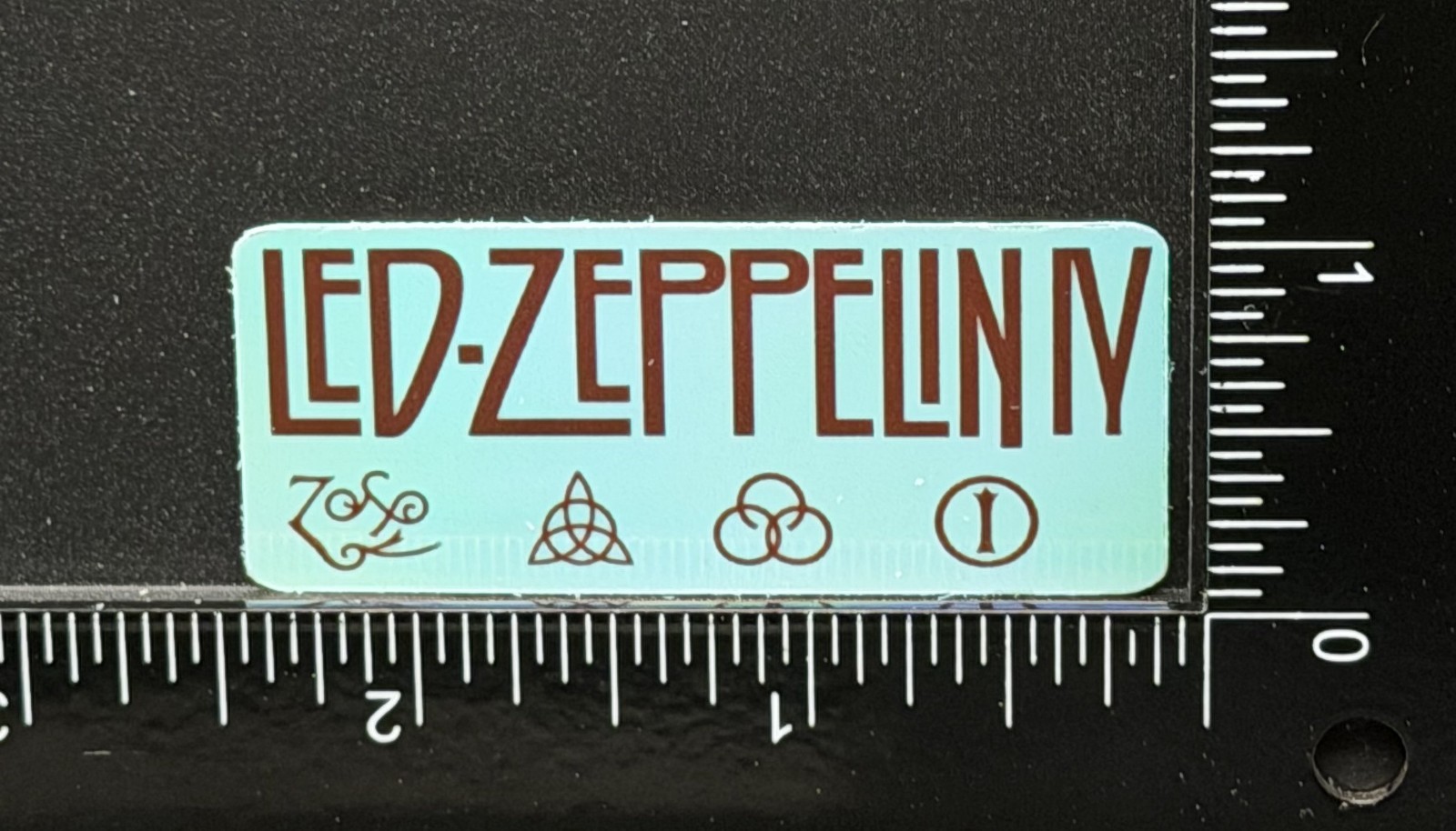 Led Zeppelin – Music/Band – Sticker – Holographic