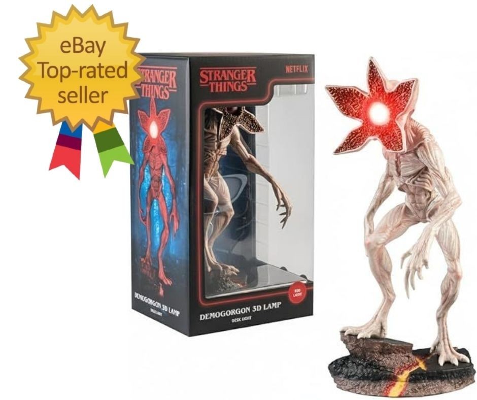 Stranger Things Collector's Light – Demogorgon Figure – USB & Battery Powered Ro