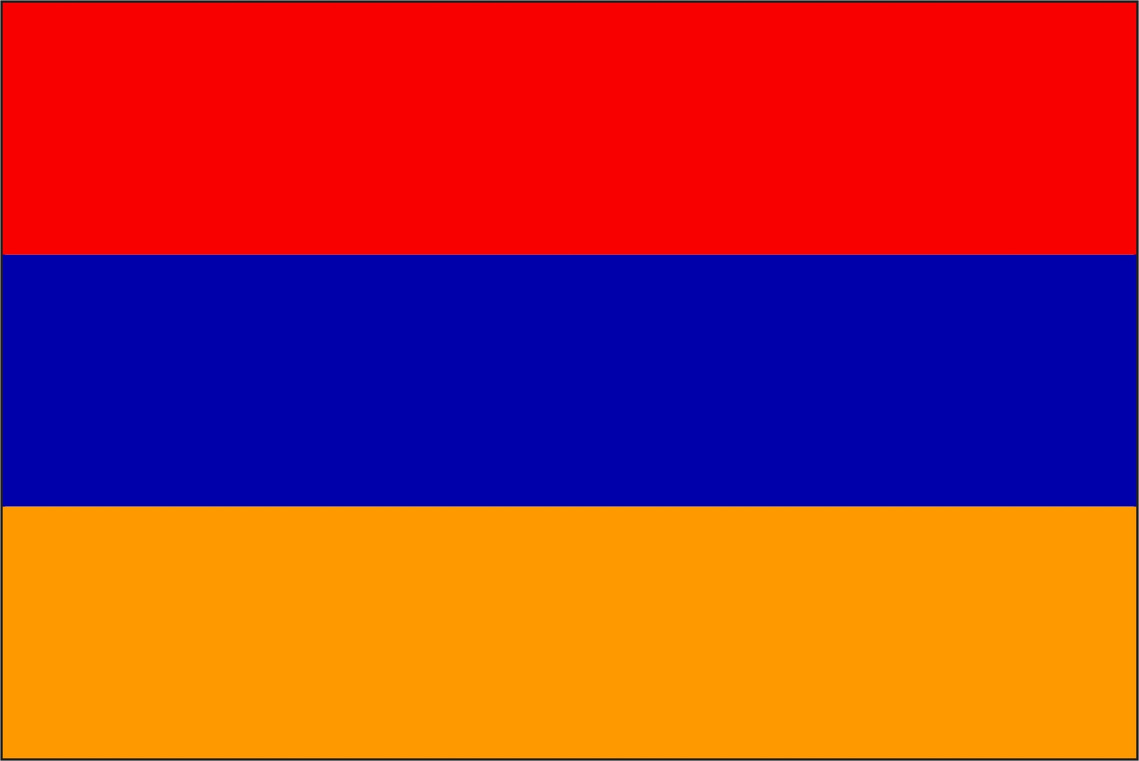 Armenia Flag Vinyl Decal / Sticker ** 5 Sizes **