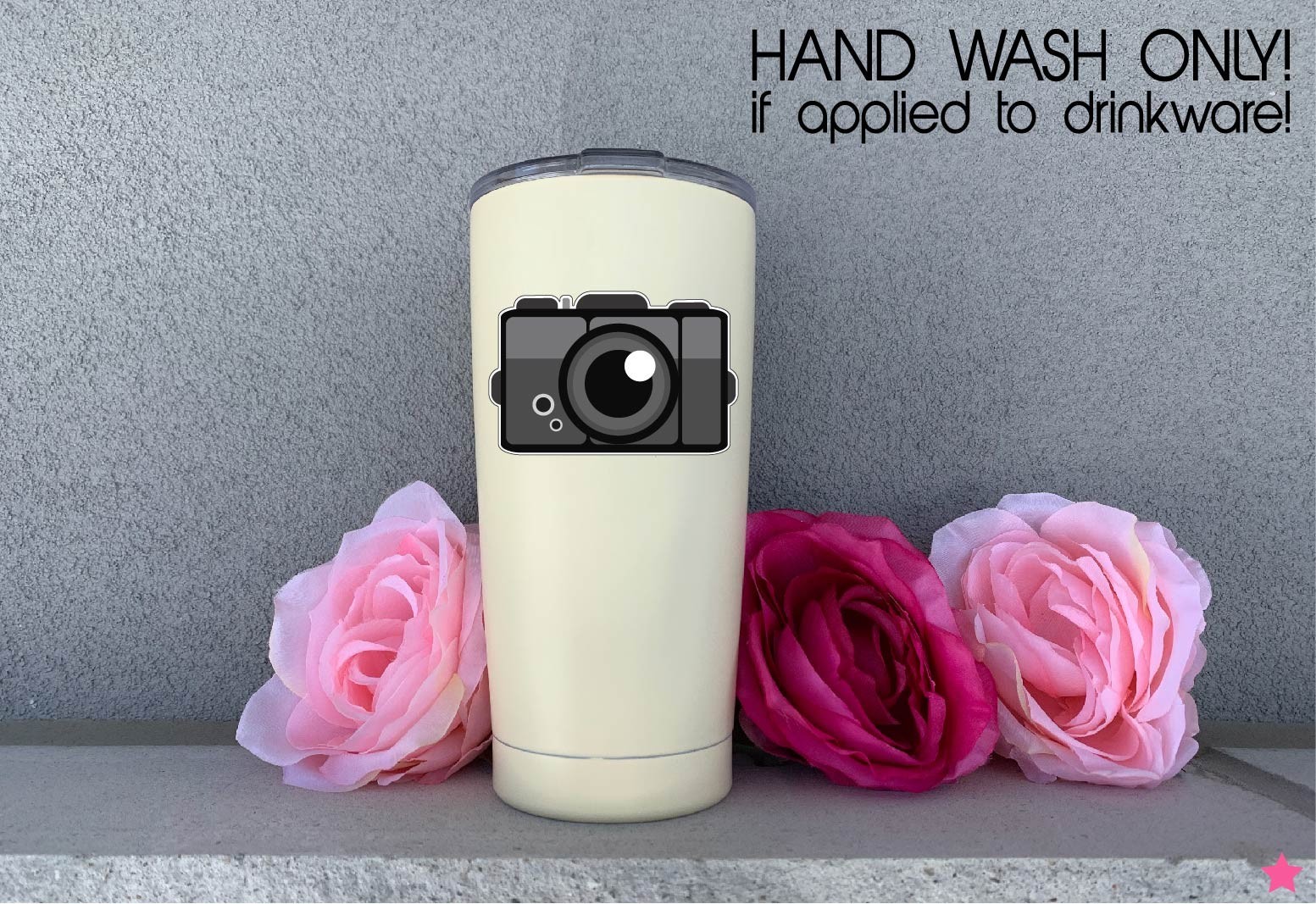 Retro Camera Decal Sticker Film Old School Cam Media Photography Pictures Photo