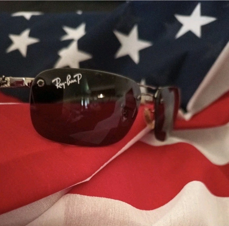 3 Pc. Ray-Ban P Aviator Logo For glasses High Quality UV DTF Raised Decal