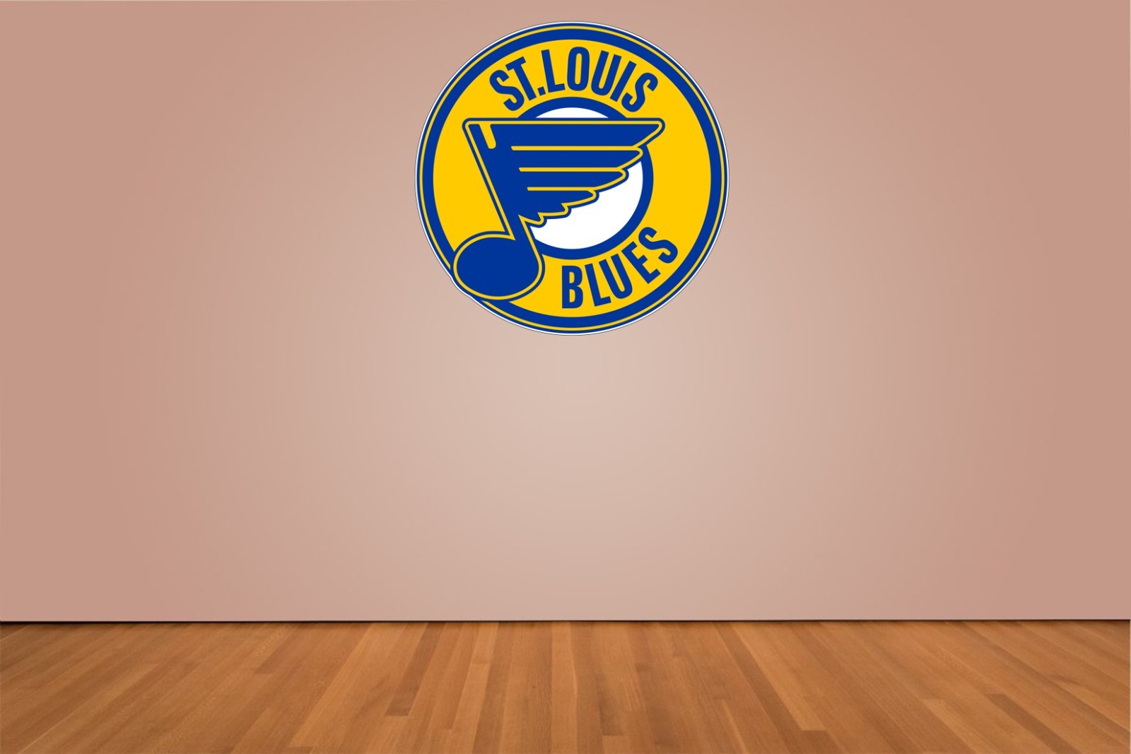St. Louis Blues Indoor Wall Vinyl Decal Sticker 5" – 52"