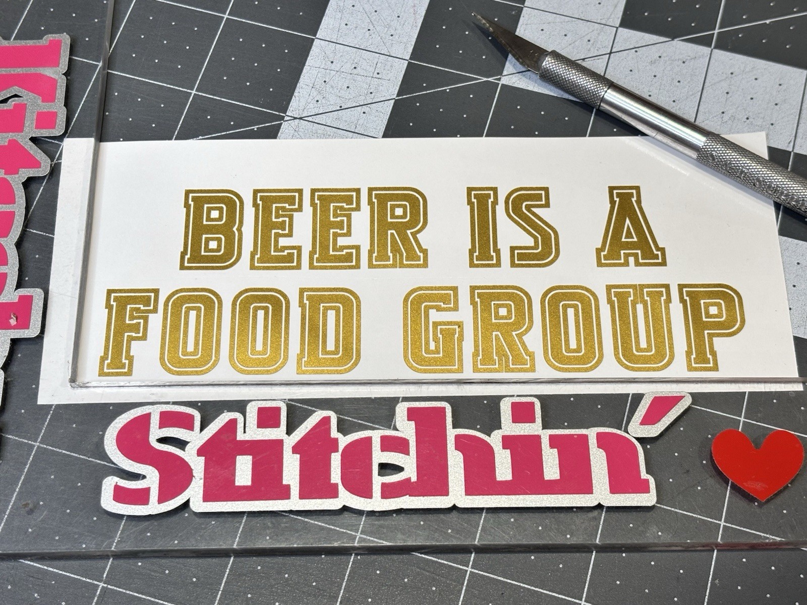 Yuengling Black & Tan Beer Die Cut Vinyl Decals Breweriana Cursive Text Logo