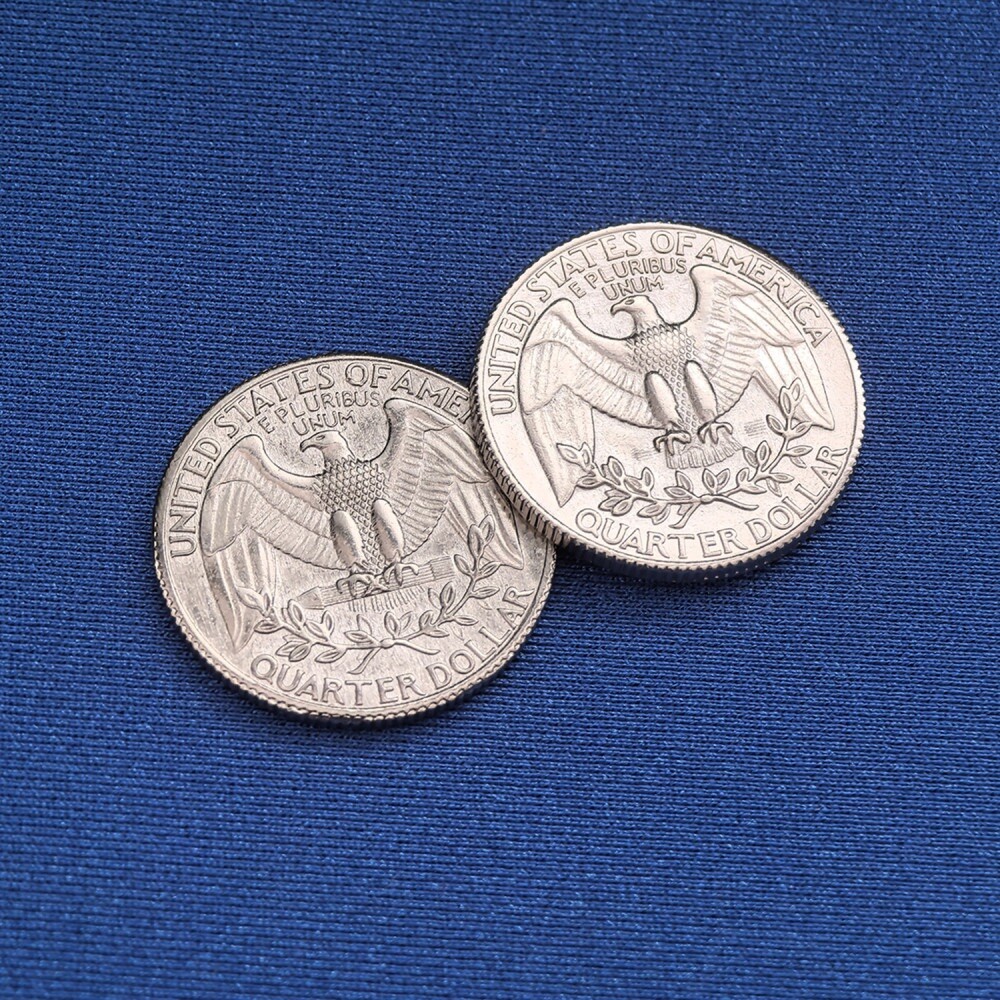 Two Sided Trick Coin – Quarter – Two Face – Double Tailed Coin Free Shipping!