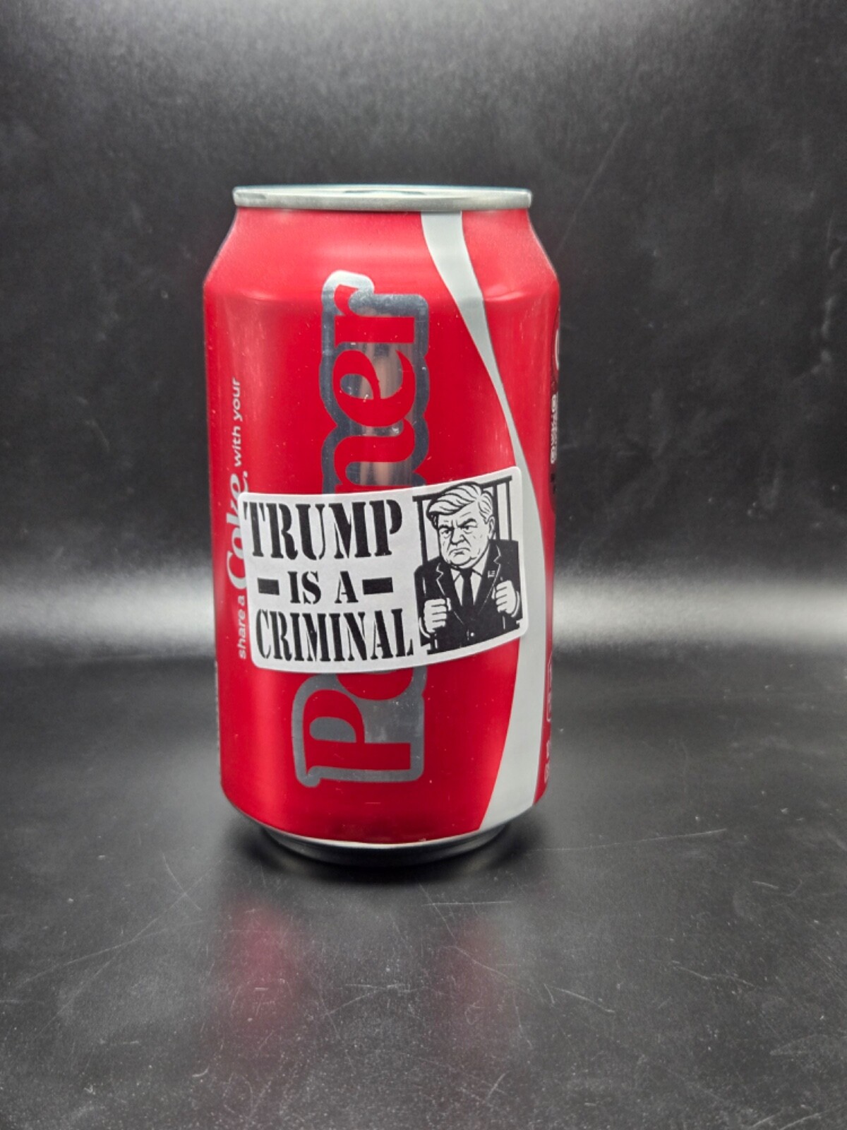 "TRUMP IS A CRIMINAL" 25-500 bulk pack stickers decal labels stop anti impeach